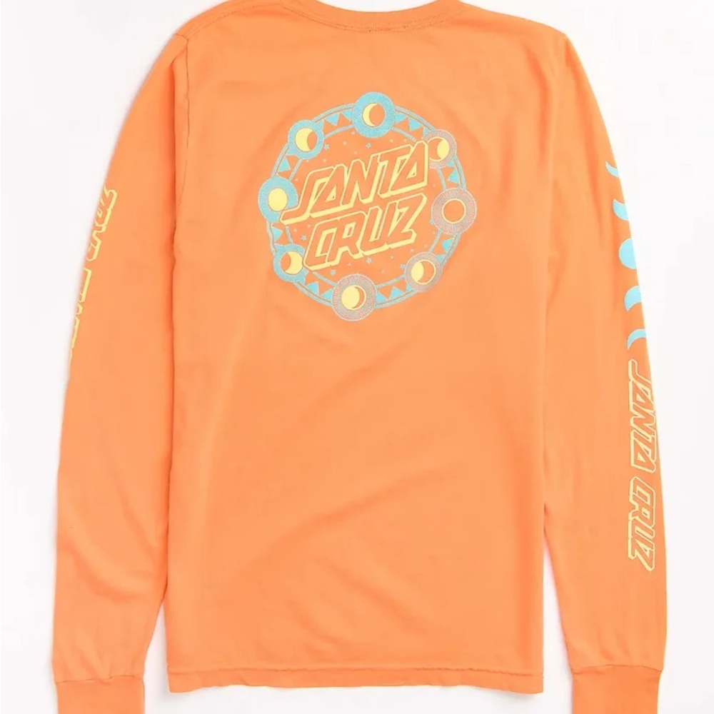 Santa Cruz Orange Long Sleeve Shirt